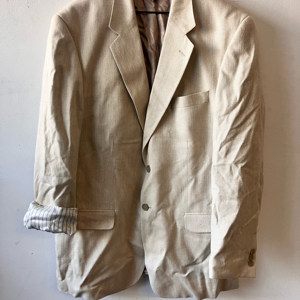 Norm Thompson Light Tan Blazer